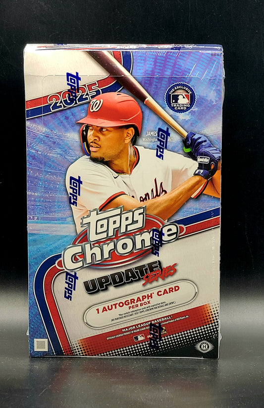 2025 Topps Chrome Update Series Baseball Hobby Box