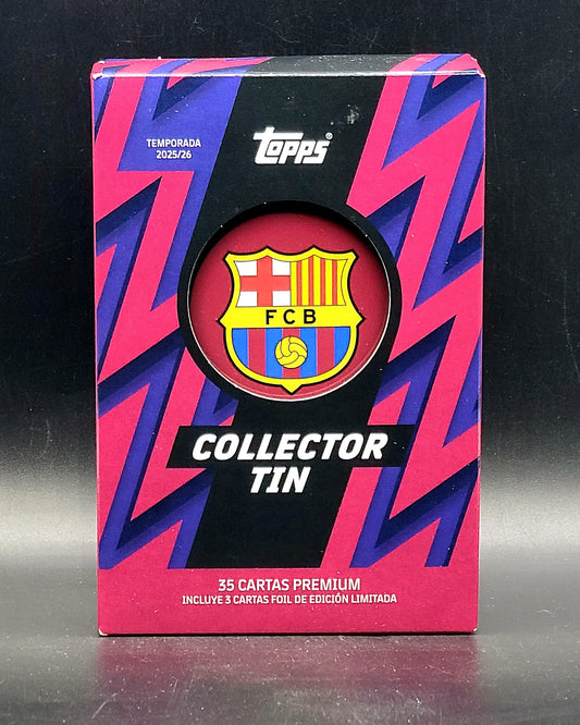 2025/26 Topps FC Barcelona Collector Tin