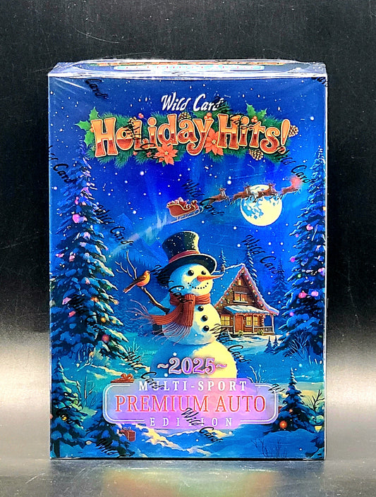 2025 Wild Card Holiday Hits Multi Sport PREMIUM Auto Edition