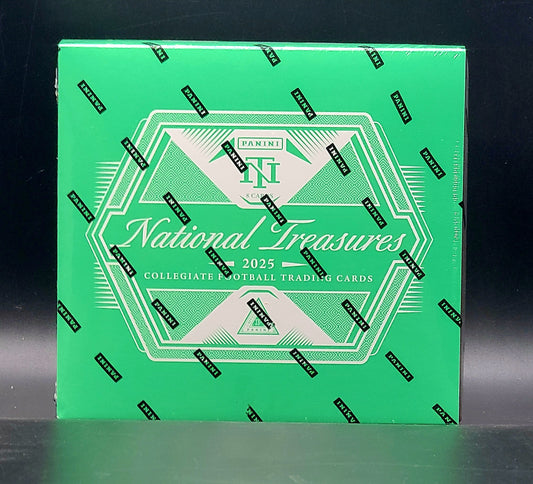 2025 Panini National Treasures Collegiate Football Hobby Box