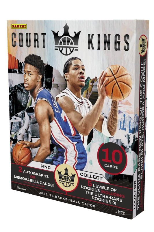 PRE-ORDER 2025/26 Panini Court Kings Basketball Hobby Box