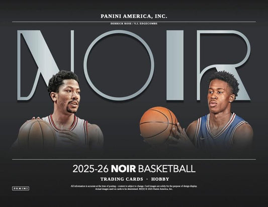 PRE-ORDER 2025/26 Panini Noir Basketball Hobby Box