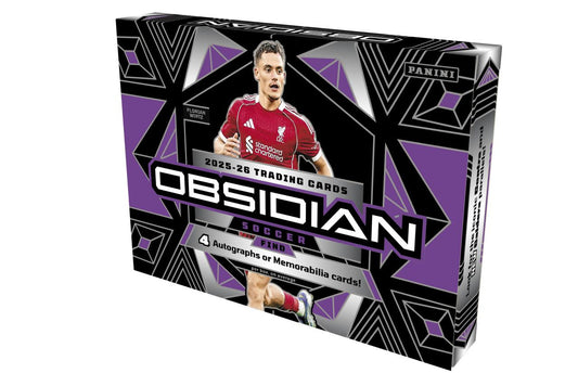 PRE-ORDER 2025/26 Panini Obsidian Soccer Hobby Box
