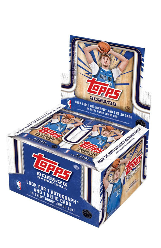 PRE-ORDER 2025/26 Topps Basketball Jumbo Box
