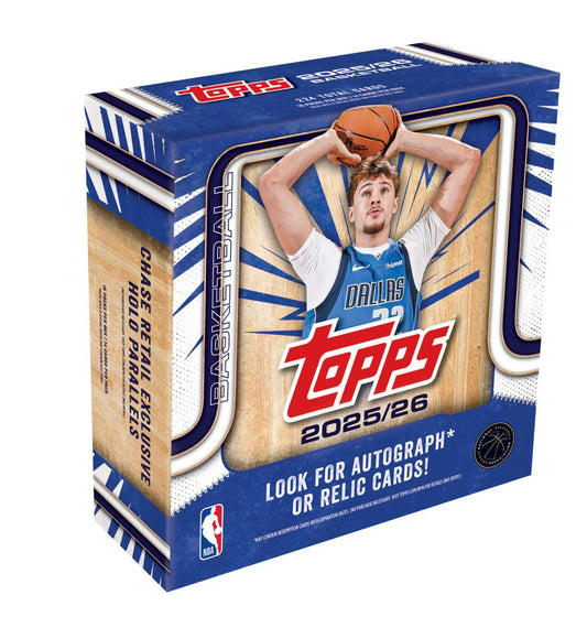 PRE-ORDER 2025/26 Topps Basketball Mega Box