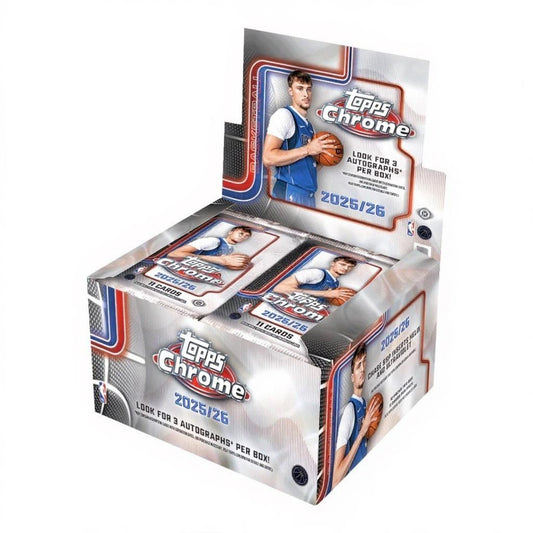 PRE-ORDER 2025/26 Topps Chrome Basketball Jumbo Box