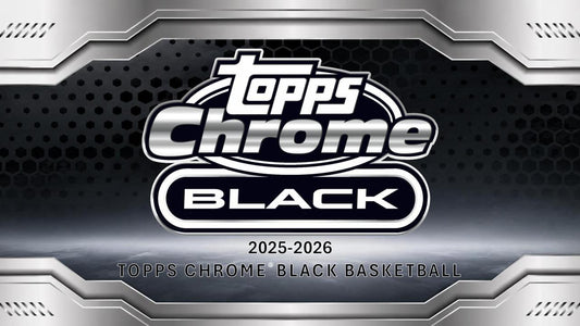 PRE-ORDER 2025/26 Topps Chrome Black Basketball Hobby Box