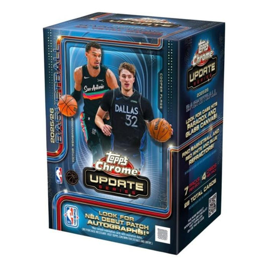 PRE-ORDER 2025/26 Topps Chrome Update Basketball Value Box