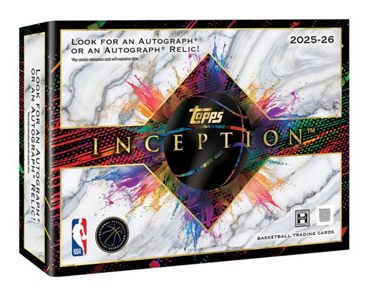 PRE-ORDER 2025/26 Topps Inception Basketball Hobby Box