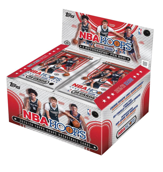 PRE-ORDER 2025/26 Topps NBA Hoops Basketball Jumbo Box