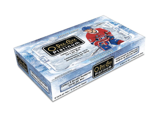 PRE-ORDER 2025/26 Upper Deck O-Pee-Chee Platinum Hockey Hobby Box