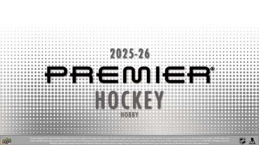 PRE-ORDER 2025/26 Upper Deck Premier Hockey Hobby Box