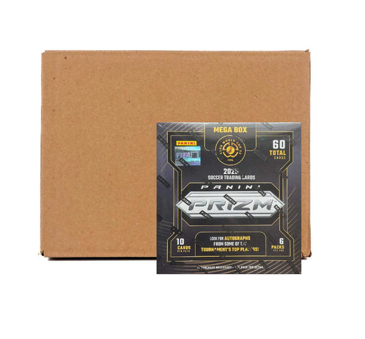 2025 Panini Prizm FIFA Club World Cup Soccer Hobby Mega 20 Box Case