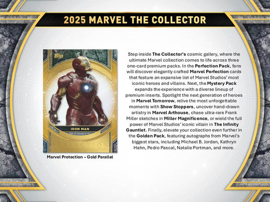 PRE-ORDER 2025 Topps Marvel The Collector Hobby Box