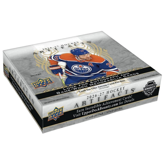  2026-27 Upper Deck Artifacts Hockey Hobby Box