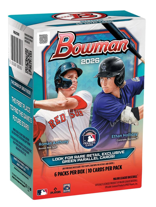 PRE-ORDER 2026 Bowman Baseball Blaster Box