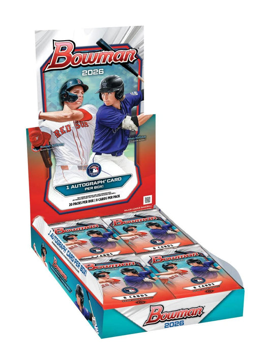 PRE-ORDER 2026 Bowman Baseball Hobby Box