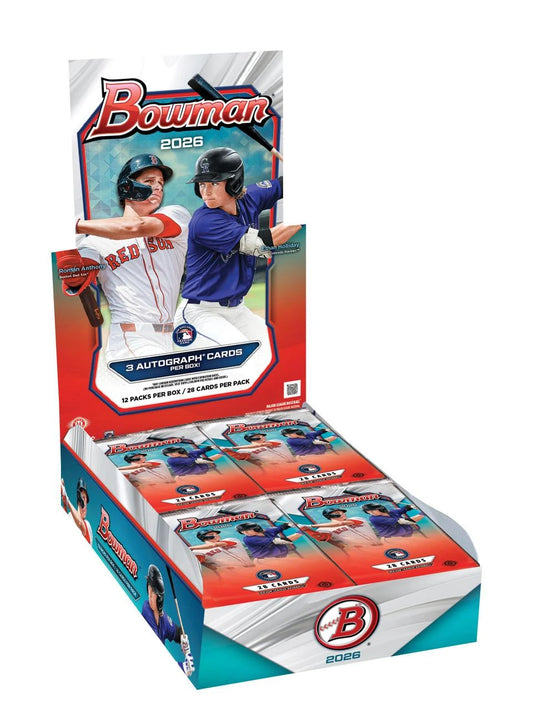 PRE-ORDER 2026 Bowman Baseball Jumbo Box