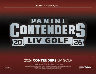 PRE-ORDER 2026 Panini Contenders LIV Golf Hobby Box