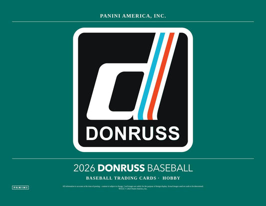 PRE-ORDER 2026 Panini Donruss Baseball Hobby Box