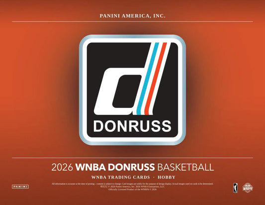 PRE-ORDER 2026 Panini Donruss WNBA Basketball Hobby Box
