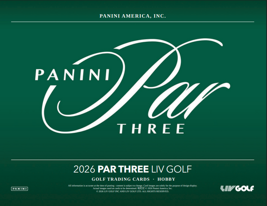2026 Panini Par Three LIV Golf Hobby Box