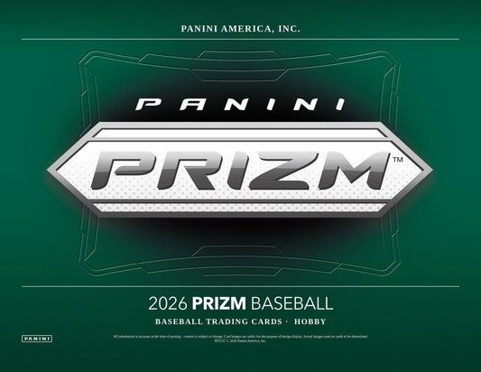 PRE-ORDER 2026 Panini Prizm Baseball Hobby Box