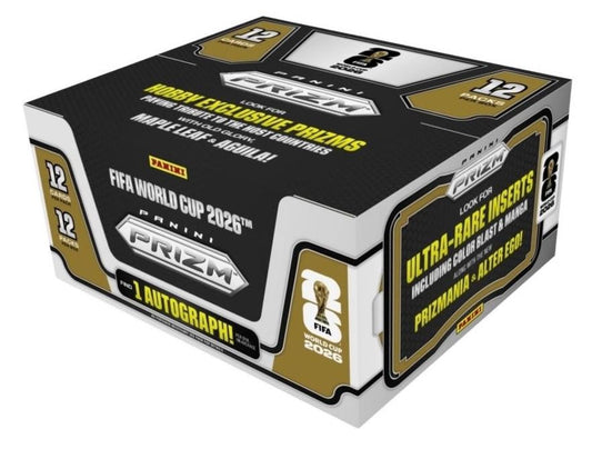 PRE-ORDER 2026 Panini Prizm World Cup Soccer Hobby Box