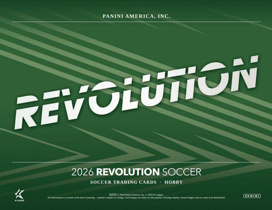 PRE-ORDER 2026 Panini Revolution K-League Soccer Hobby Box