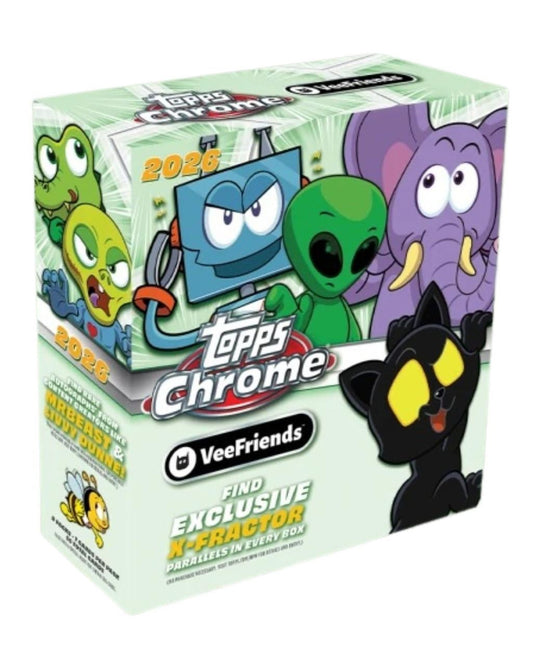 PRE-ORDER 2026 Topps VeeFriends Chrome Mega Box