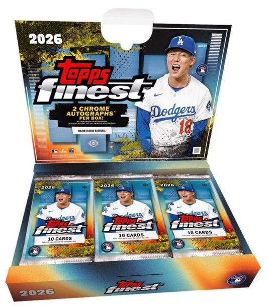 PRE-ORDER 2026 Topps Finest Baseball Hobby Box
