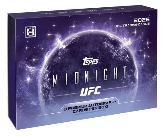 2026 Topps UFC Midnight Hobby Box