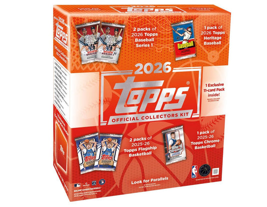 PRE-ORDER 2026 Topps MLB x NBA Official Collectors Kit