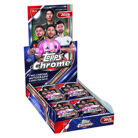  2026 Topps MLS Chrome Soccer Hobby Box