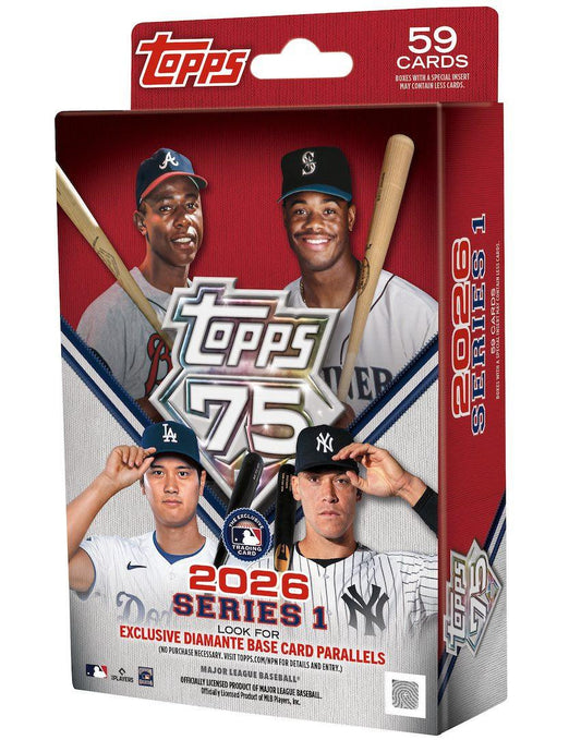 PRE-ORDER 2026 Topps Series 1 Baseball Hanger Box