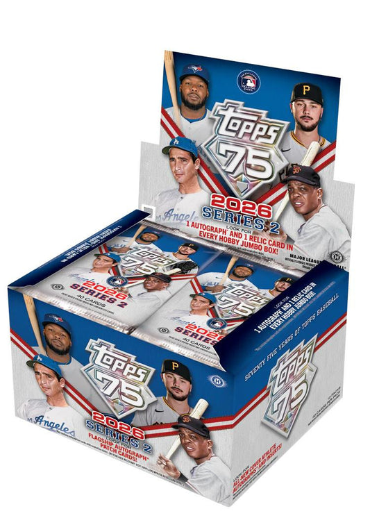 PRE-ORDER 2026 Topps Series 2 Baseball Jumbo Box