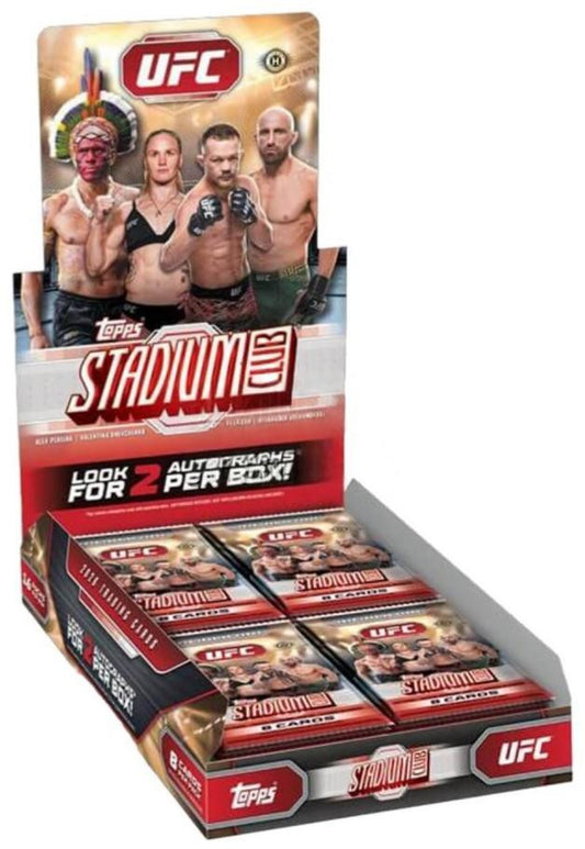 PRE-ORDER 2026 Topps Stadium Club UFC Hobby Box