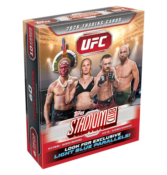 PRE-ORDER 2026 Topps Stadium Club UFC Mega Box