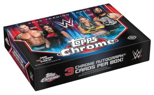 PRE-ORDER 2026 Topps Chrome WWE Delight Box