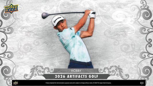 PRE-ORDER 2026 Upper Deck Artifacts Golf Hobby
