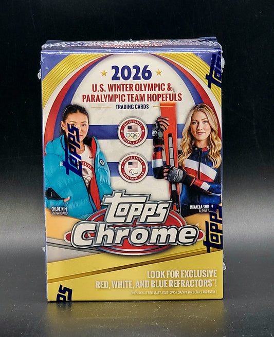 2026 Topps Chrome US Olympic & Paralympic Hopefuls Blasters