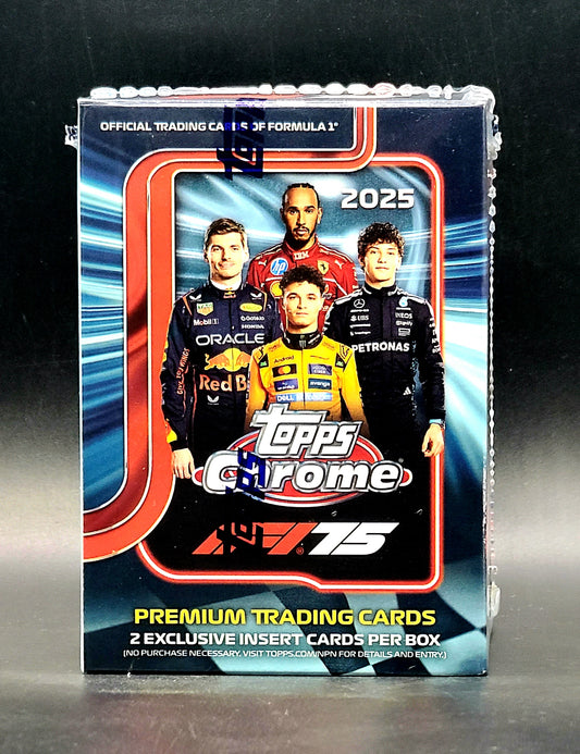 2025 Topps Chrome Formula 1 Racing Blaster Box