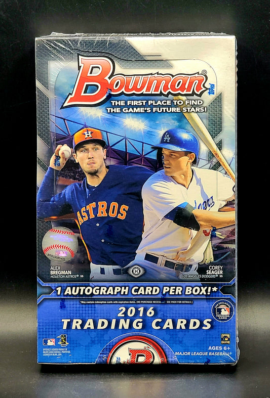 2016 Bowman Baseball Hobby Box