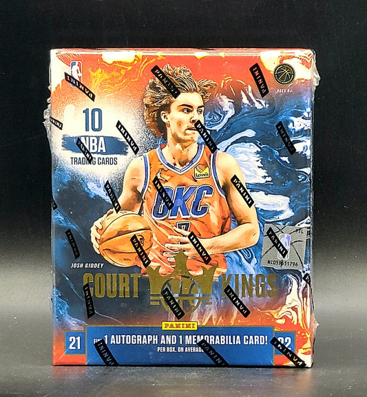 2021/22 Panini Court Kings Basketball Hobby Box