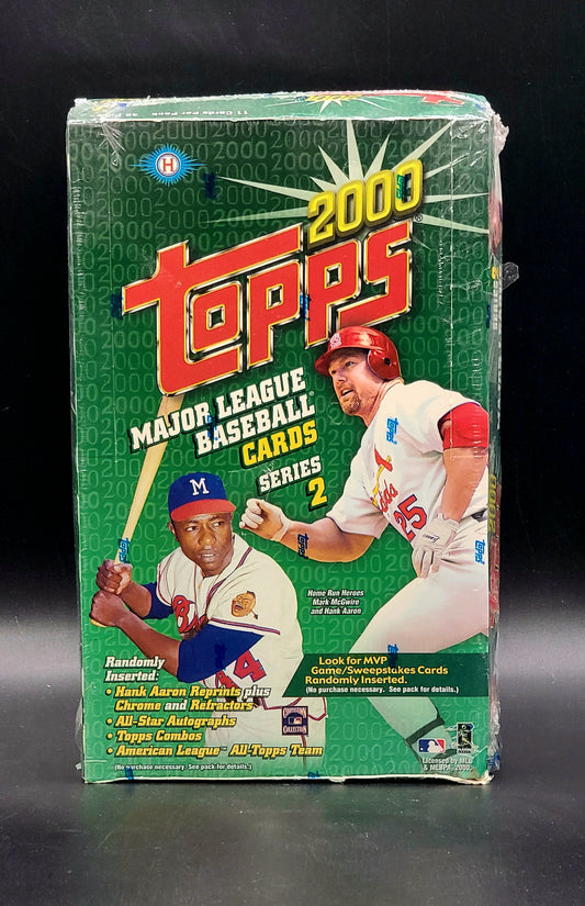 2000 Topps Series 2 Baseball Jumbo Box