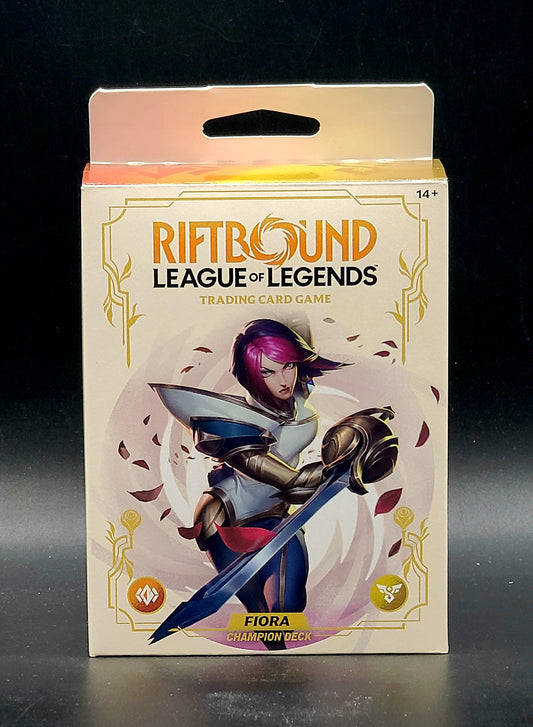 PRE-ORDER Riftbound Spiritforged Fiora Champion Deck Starter