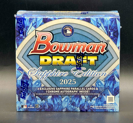 2025 Bowman Draft Baseball Sapphire Edition Box
