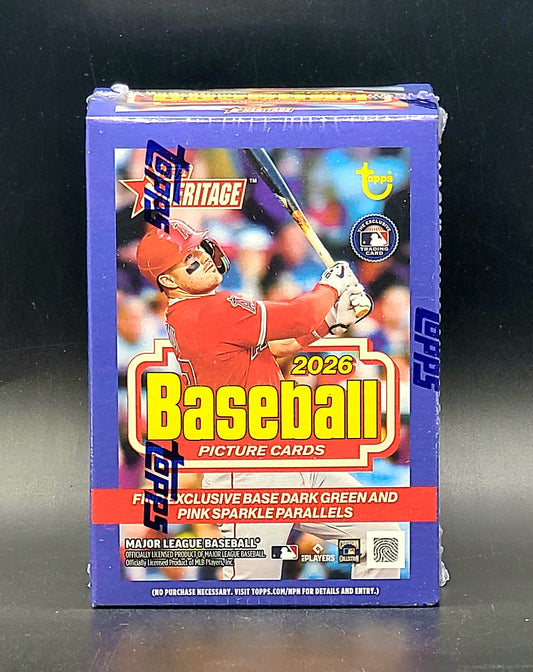 2026 Topps Heritage Baseball Blaster Box