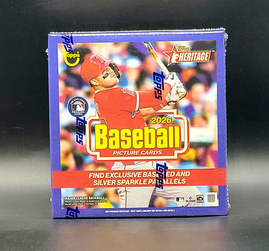2026 Topps Heritage Baseball Mega Box