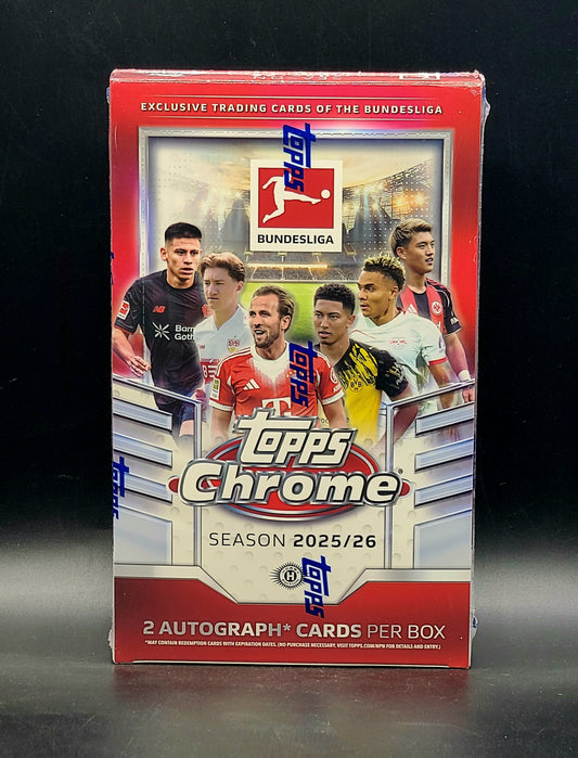 2025/26 Topps Chrome Bundesliga Soccer Hobby Box